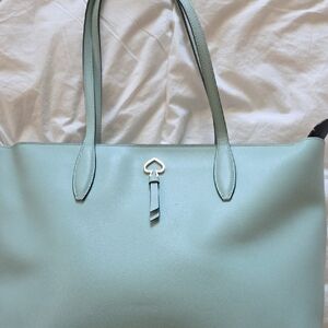 Kate Spade Light Mint Green Tote Bag